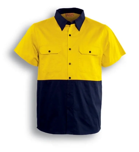 Picture of Bocini, Hi-Vis Cotton Twill Shirt S/S